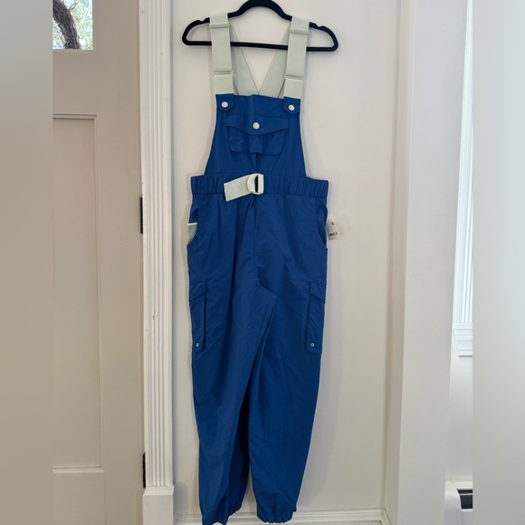 NWT Free People Movement Morning Meadow One Piece Adjustable Strap Royal Blue - Picture 1 of 9